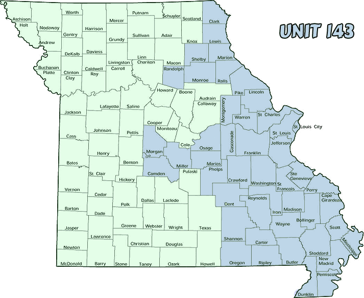 Unit 143 Counties